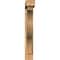 Ekena Millwork Funston Block Smooth Bracket w/ Offset Brace, Western Red Cedar, 5 1/2"W x 30"D x 38"H BKT0604X30X38FST05SWR - alternate 2